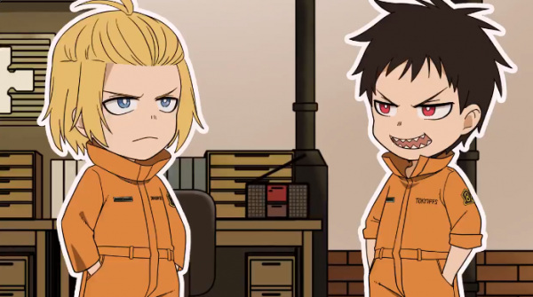 Постер к: Пламенная бригада пожарных: Мини-аниме